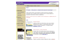 Desktop Screenshot of itstudio.sk